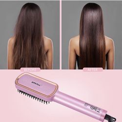 Hair Straightener Brush
