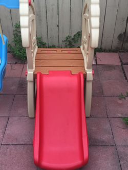 Columpio y resbaladilla little tikes sale
