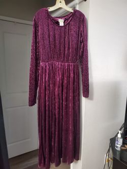 Deep Purple Dress For Renaissance 