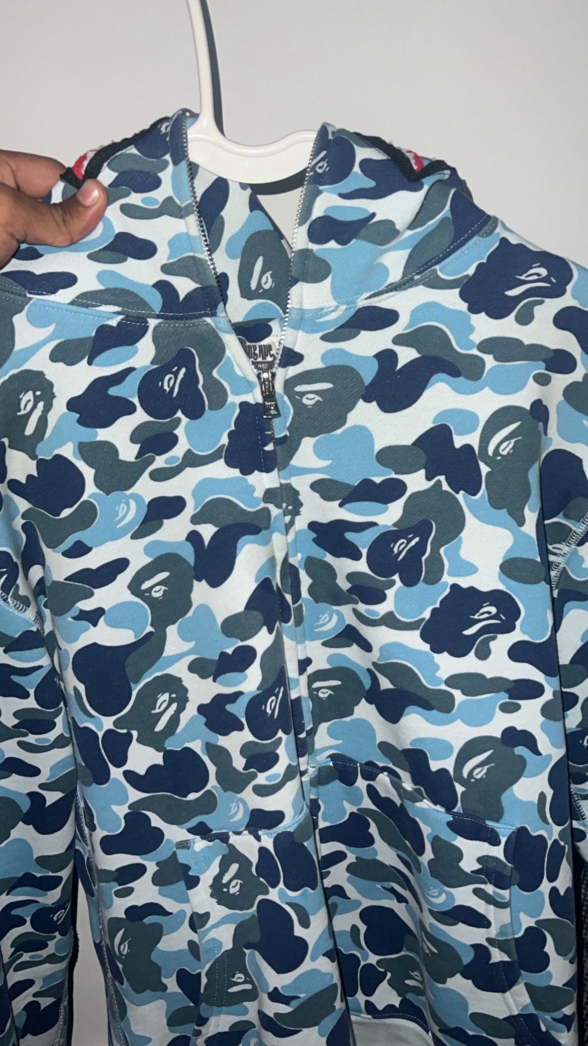 Blue Camo Bape
