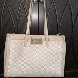 Juicy Couture beige tote bag