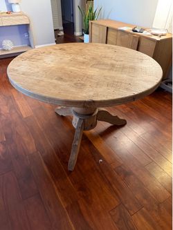 Wood table
