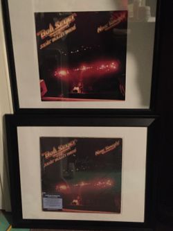 Bob Seger nine tonight With poster in the frame