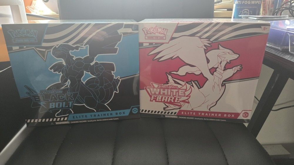 Black Bolt / White Flare ETBs 