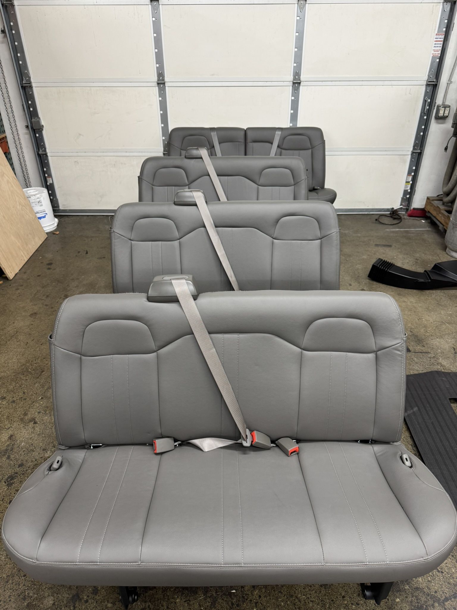 2016-2025 Chevy express Rear Seats. Full Set