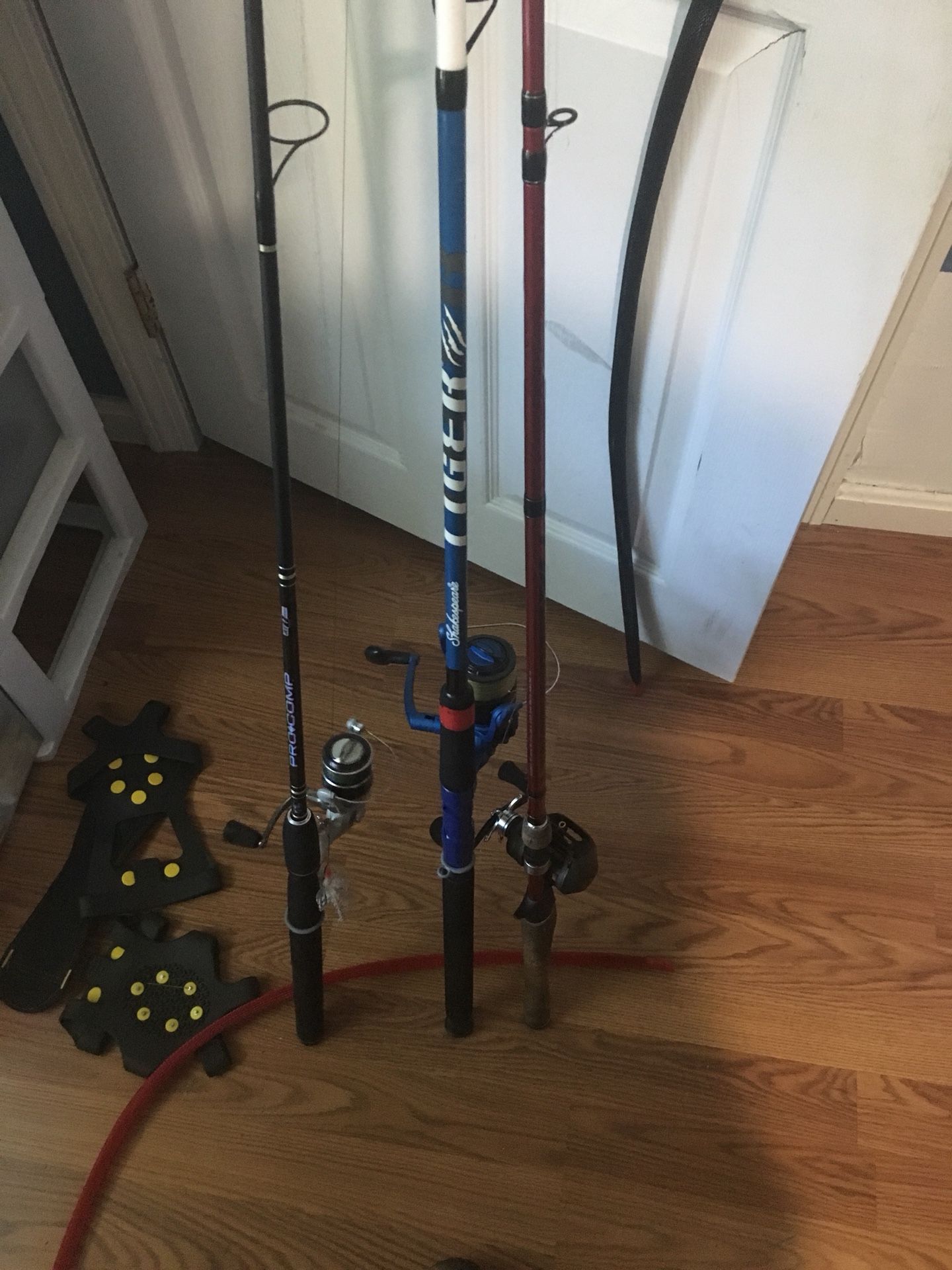 Fishing rods and reels