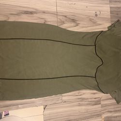Olive Green Dress
