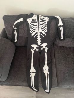 Skeleton Halloween Costume Jumpsuit