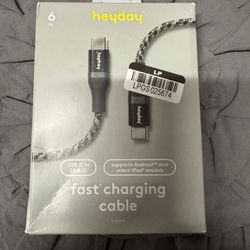 BNEW 6' USB-C Braided Cable - Heyday