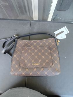 Nine West Kensington Crossbody Bag Brown & Black