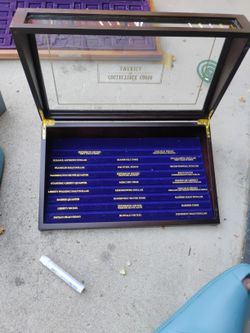 Danbury Mint Collectible Coins Of America Display Case
