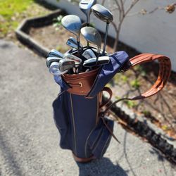 Golf Clubs and Golf Bag SMALL