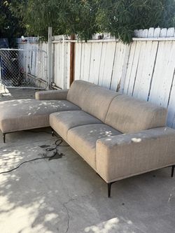 Beige couch