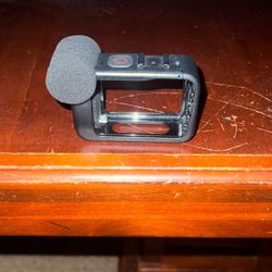 Go pro case, with a mic