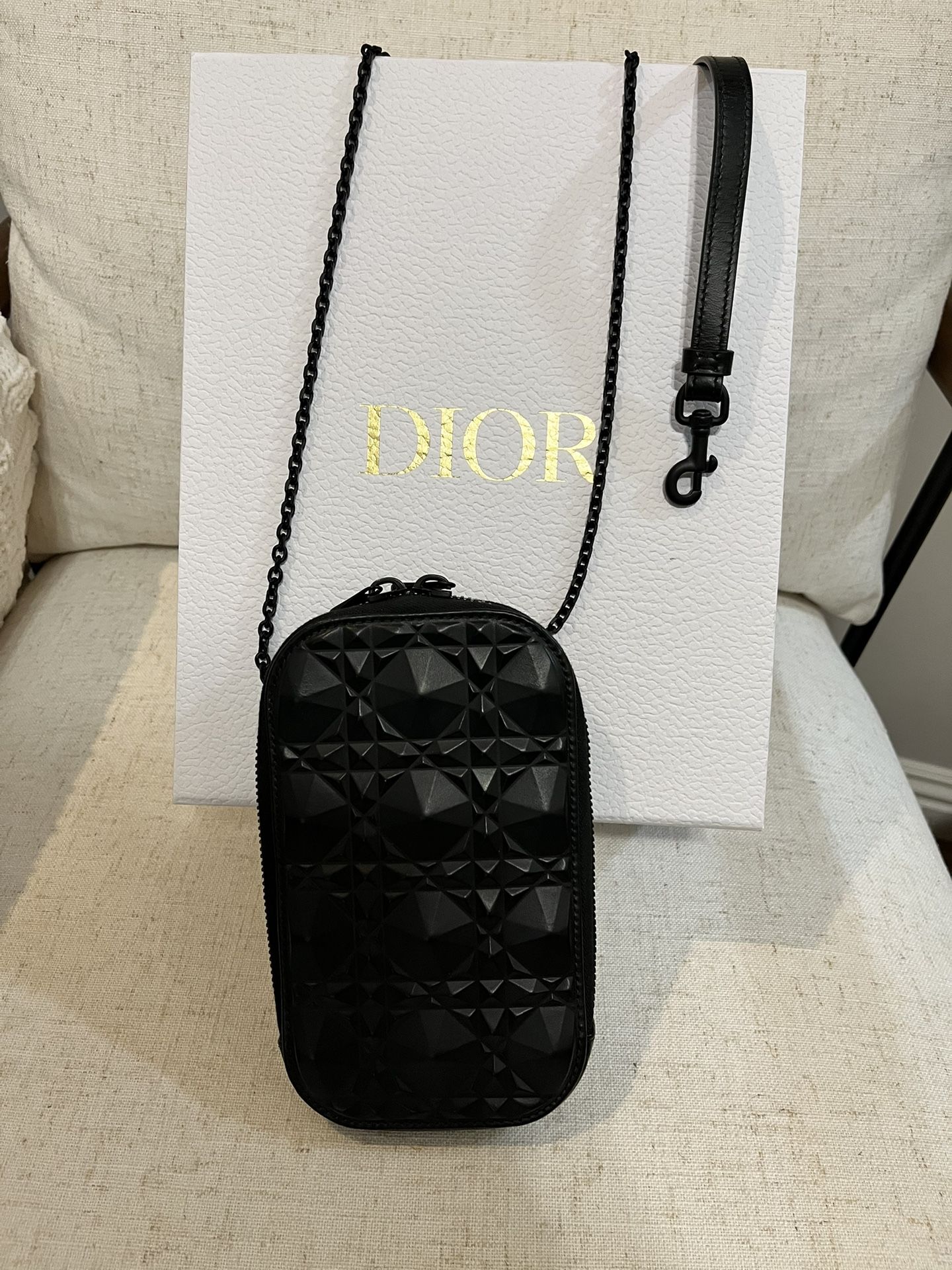 Lady Dior Phone Holder