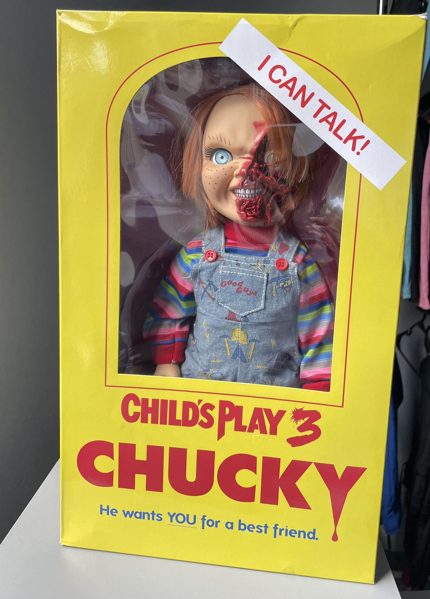 Chucky Childs Play 3 Doll (never used)