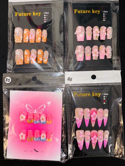Gorgeous Press On Nails for Sale- All Size Medium