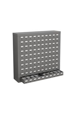 New 100 Drawer Parts Cabinet, Steel Storage Drawer Cabinet Bolt and Nut Organizer Box with Dividers, Hardware Storage Bolt Bins, Small Parts Organizer