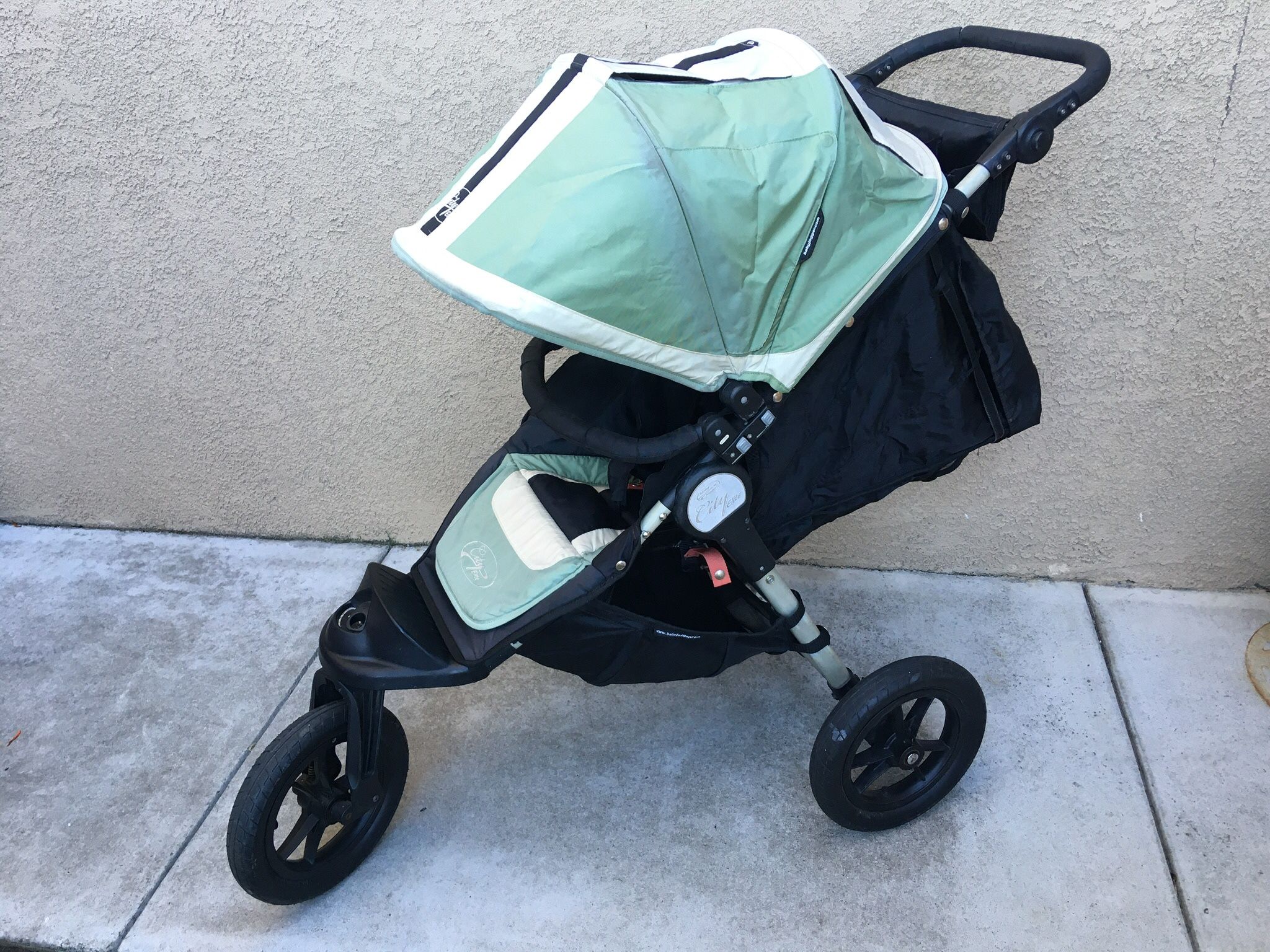 Baby Jogger City Elite Stroller And Diaper Bag