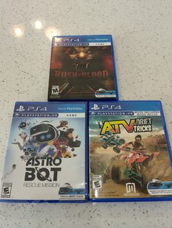 PS4 Psvr Game Lot