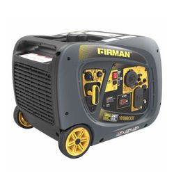 New In Box Firman 2900W Running / 3200W Peak Gas Inverter Generator W02981
