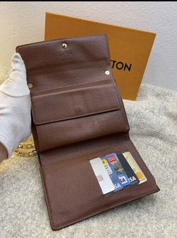 Louis Vuitton Trifold Long Wallet Monogram Porte Tresor