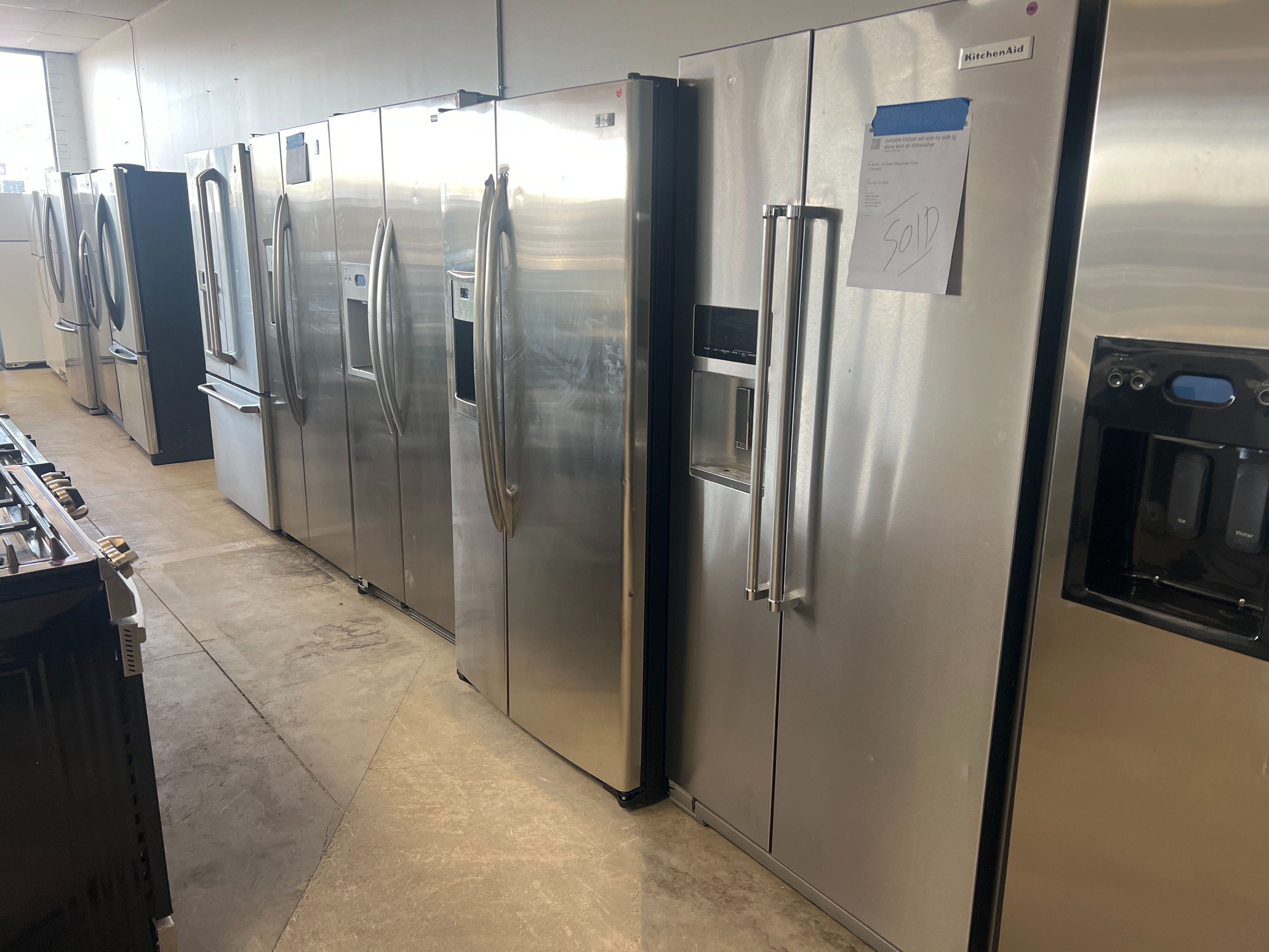 USED REFRIGERATORS FOR SALE -FREE DELIVERY -120 DAY WARRANTY