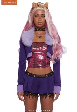 Werewolf Baddie costume