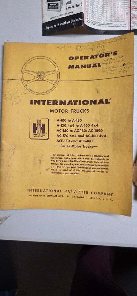 1957 International Motor Truck Manual