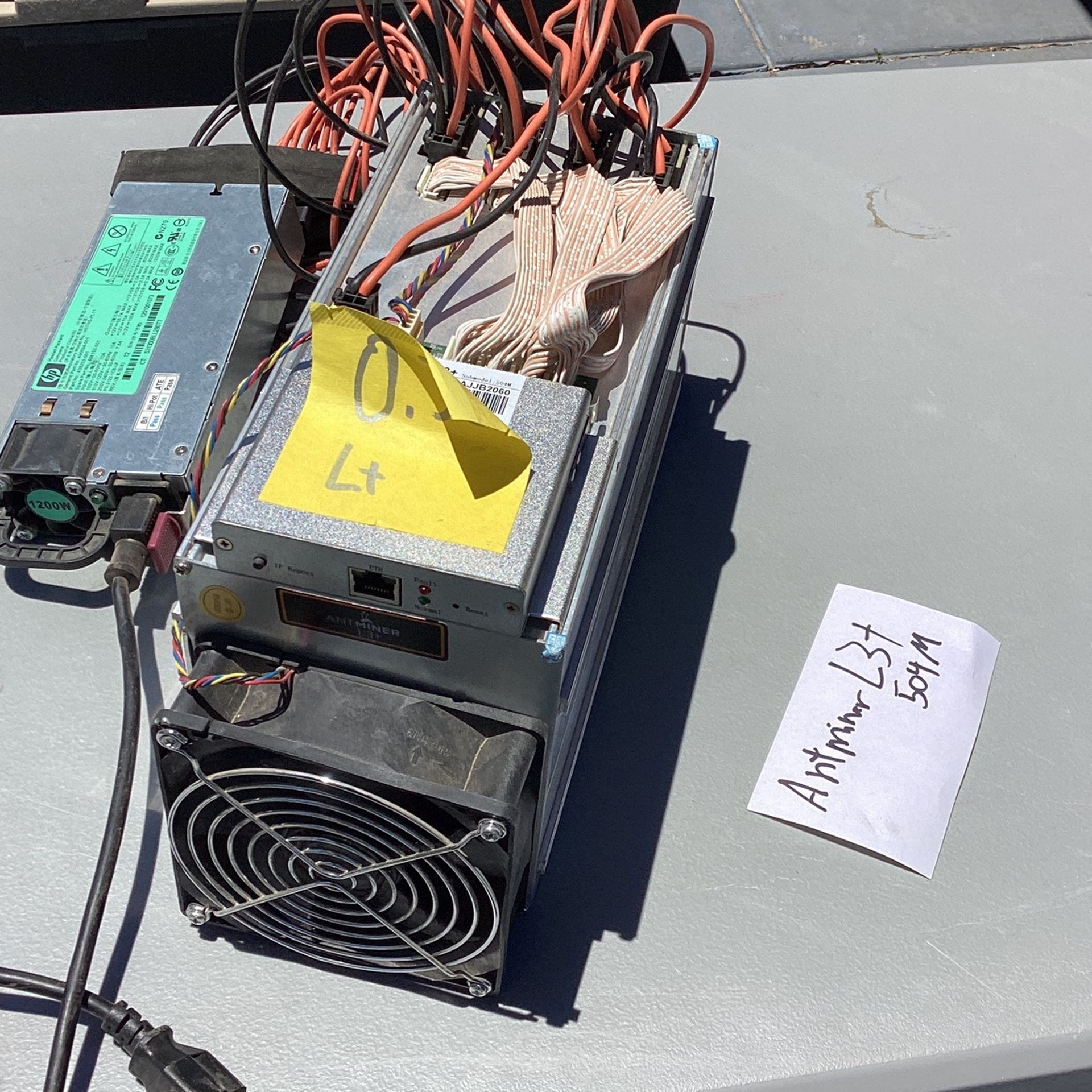 Crypto Miner Ant miner L3+ 504M