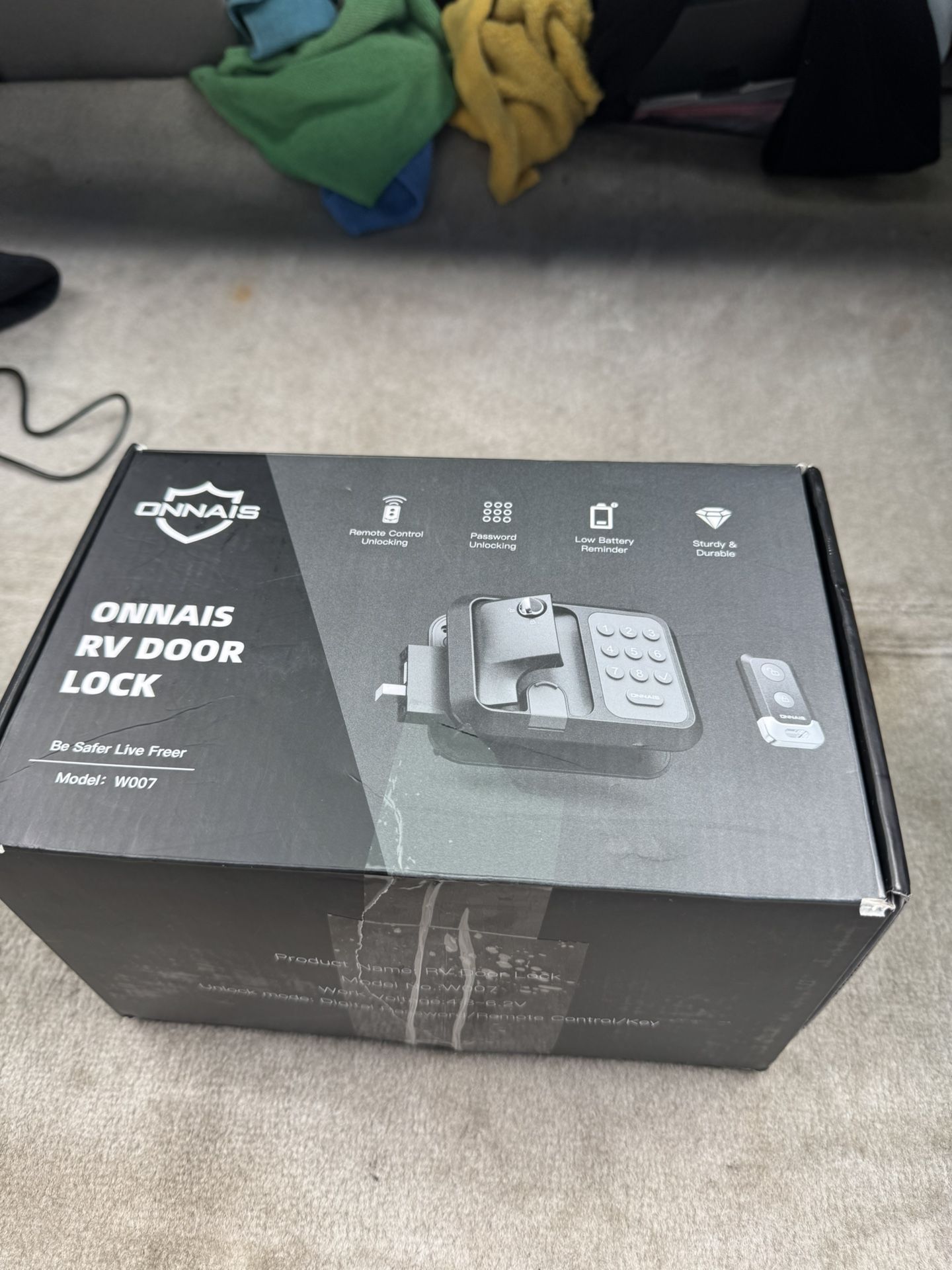 Rv Motorhome Door Lock Onnais