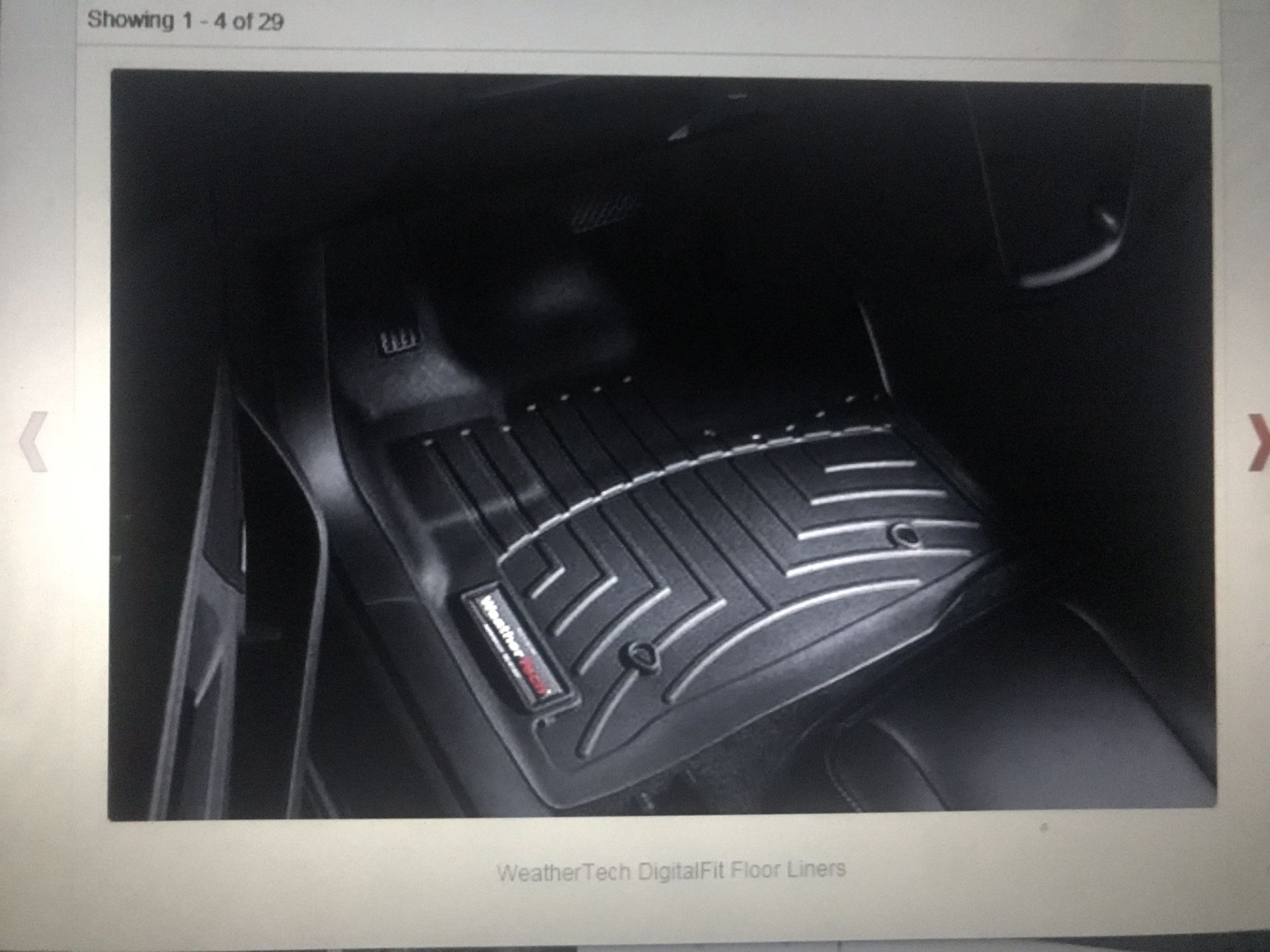 Audi Weather Tech Digital Fit Floor Liner