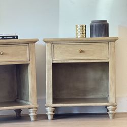 Pottery Barn nightstands set
