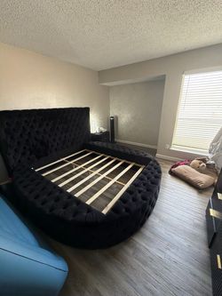 Bed frame black