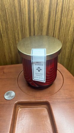 Red Amber Scented Candle 8oz