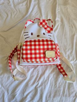 Loungefly Sanrio Hello Kitty Gingham Mini Backpack