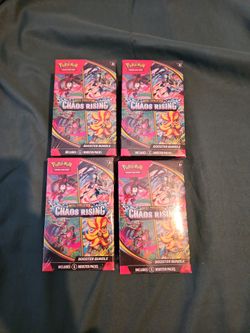 Pokemon chaos rising booster bundles