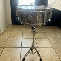 Gammon Percussion Snare Drum Full Set (2x Bags, Stand, Sticks) 