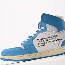 Jordan 1 High Off-White University Blue 20