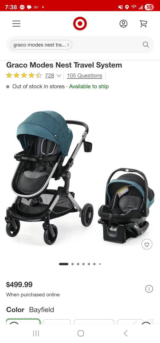 Graco® Modes™ Nest Travel System  Bayfield