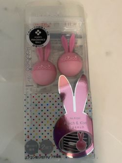 NEW- Car air freshener (peach)