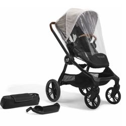 Baby Jogger City Sights Frosted Ivory with Accessories Brand New