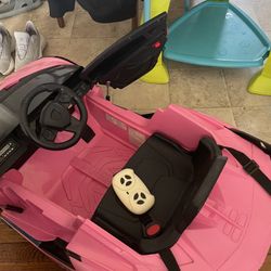 Toy Ferrari with remote