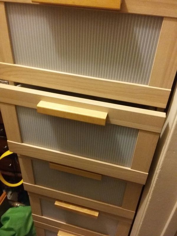 Ikea Aneboda 5 Drawer Chest Beech Finish For Sale In Pasadena