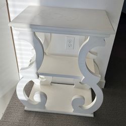 Artistic Design Wood Cut Table