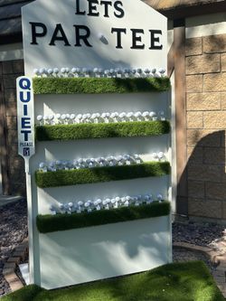 Golf wedding / party seating chart