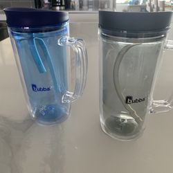 Bubba Plastic Cups x2