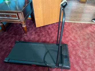 Compact Walking Pad Treadmill with Handle Bar