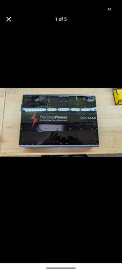 Extremely Rare Precision Power DCX 1000.1 Mono Amplifier. Car Audio (Read)