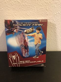 Inflatable spiderman bop Punching bag 42” tall